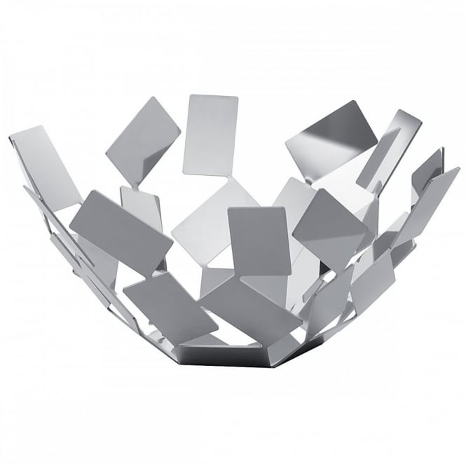 Alessi 27cm La Stanza dello Scirocco Fruit Bowl - Stainless Steel