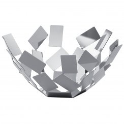 27cm La Stanza dello Scirocco Fruit Bowl - Stainless Steel