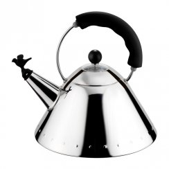 9093 Michael Grave Bird Whistle Hob Kettle | Black