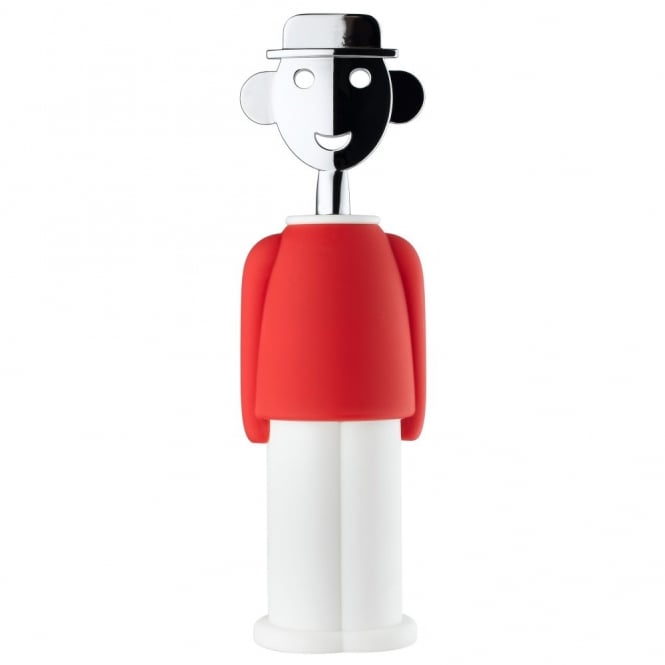 Alessi Alessandro Corkscrew - Red