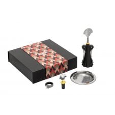 Anna G Corkscrew & Wine Stopper Set | Black