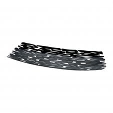 Bark Steel Centrepiece | Black