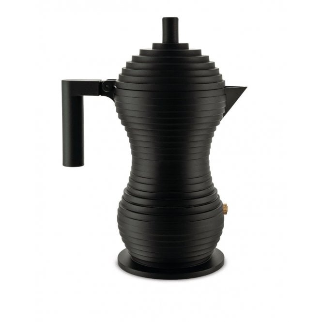 Alessi Black Pulcina Espresso Coffee Maker - 1 Cup