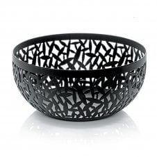 Cactus Fruit Bowl - Black - 21cm