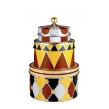 Circus - All Purpose Boxes in Multicolour Tinplate- Set of 3