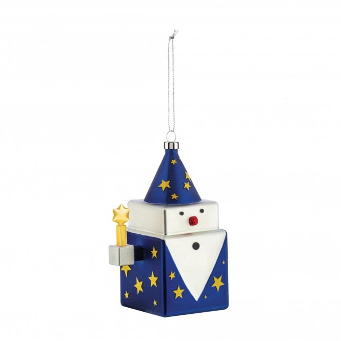 Alessi Cubomago Magician | Glass Christmas Ornament