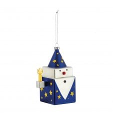 Cubomago Magician | Glass Christmas Ornament