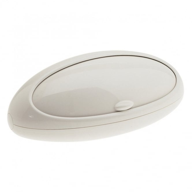 Alessi Gnam Bread Bin by Stafano Giovannoni - White