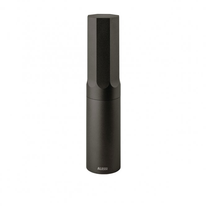Alessi KG01 Dark Grey Salt, Pepper & Spice Grinder 