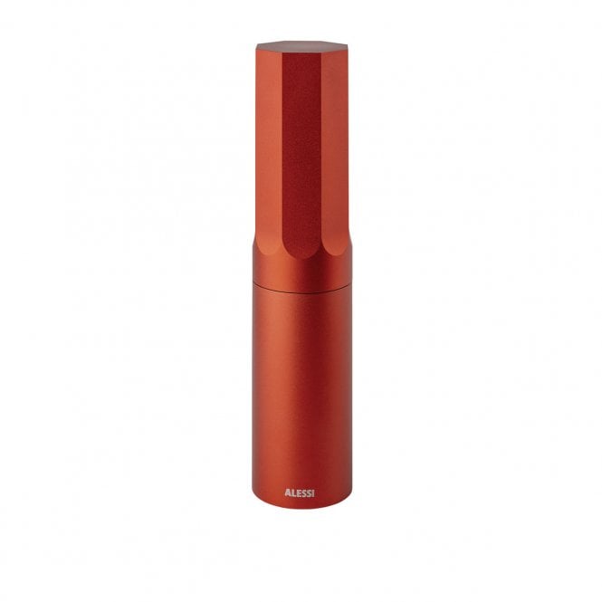 Alessi KG01 Red Salt, Pepper & Spice Grinder 