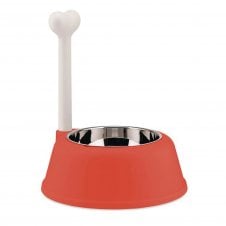Lupita Dog Bowl - Red Orange
