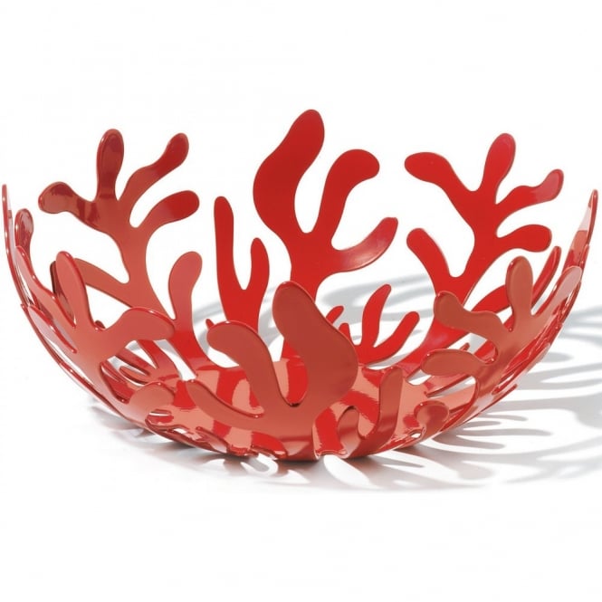 Alessi Mediterraneo Fruit Bowl - 21cm - Red