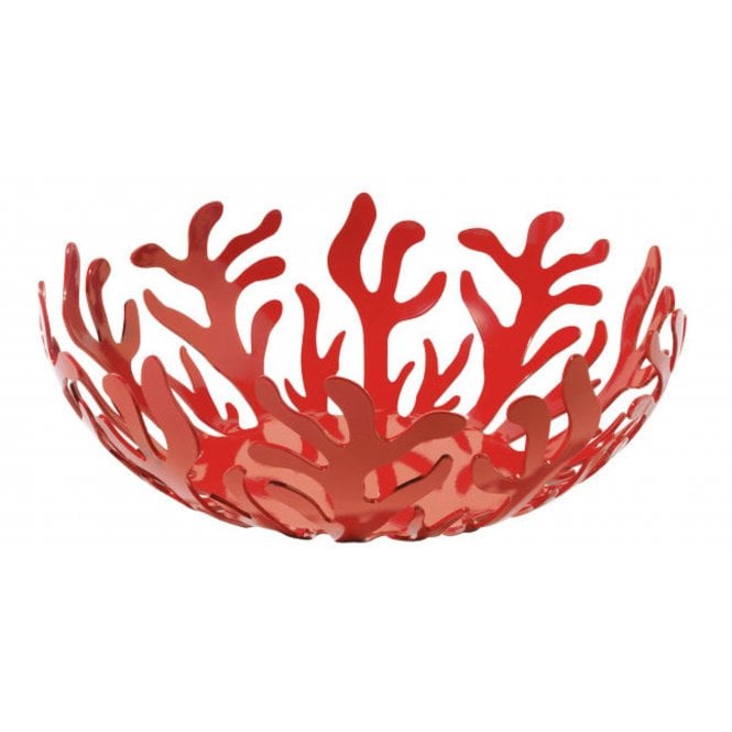 Alessi Mediterraneo Fruit Bowl - 25cm - Red