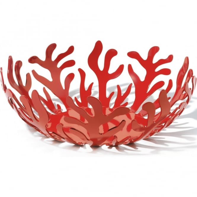 Alessi Mediterraneo Fruit Bowl - 29cm - Red