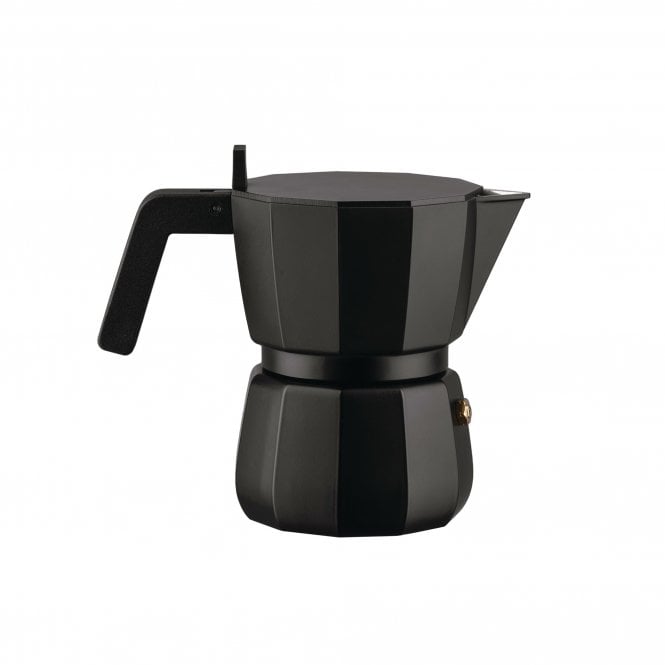 Alessi Moka Espresso Coffee Pot | 3 Cup | Black