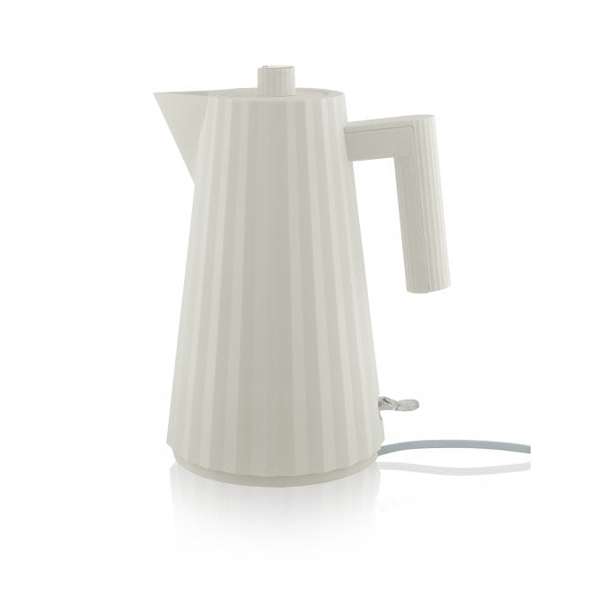 Alessi Plissé Cordless Electric Kettle - White UK Plug