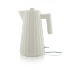 Plissé Cordless Electric Kettle - White UK Plug