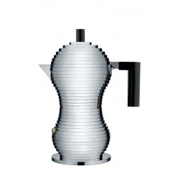 Pulcina Espresso Coffee Maker - 3 Cup - Black