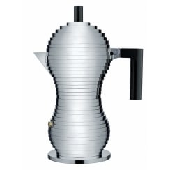 Pulcina Espresso Coffee Maker - 6 Cup - Black