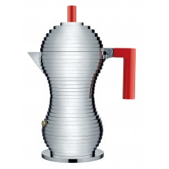 Pulcina Espresso Coffee Maker - 6 Cup - Red