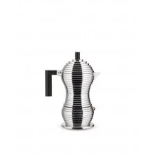 Pulcina Induction Hob Espresso Coffee Maker | 3 Cup | Black