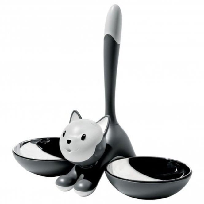 Alessi Tigrito Cat Bowl | Grey