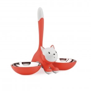 Tigrito Cat Bowl | Red Orange