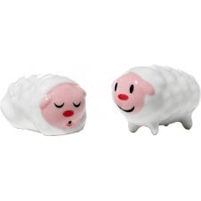 Tiny Little Sheep Set of 2 Christmas Figurines