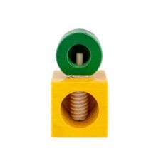 Twergi Beech Wood Nutcracker | Yellow/Green | ES20 2