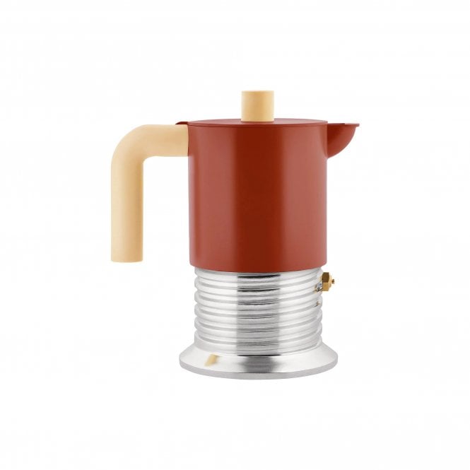 Alessi Vite Espresso Coffee Maker | Brown | 6 Cup