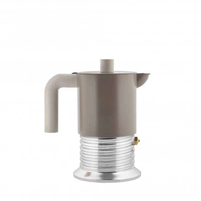 Alessi Vite Espresso Coffee Maker | Warm Grey | 3 Cup