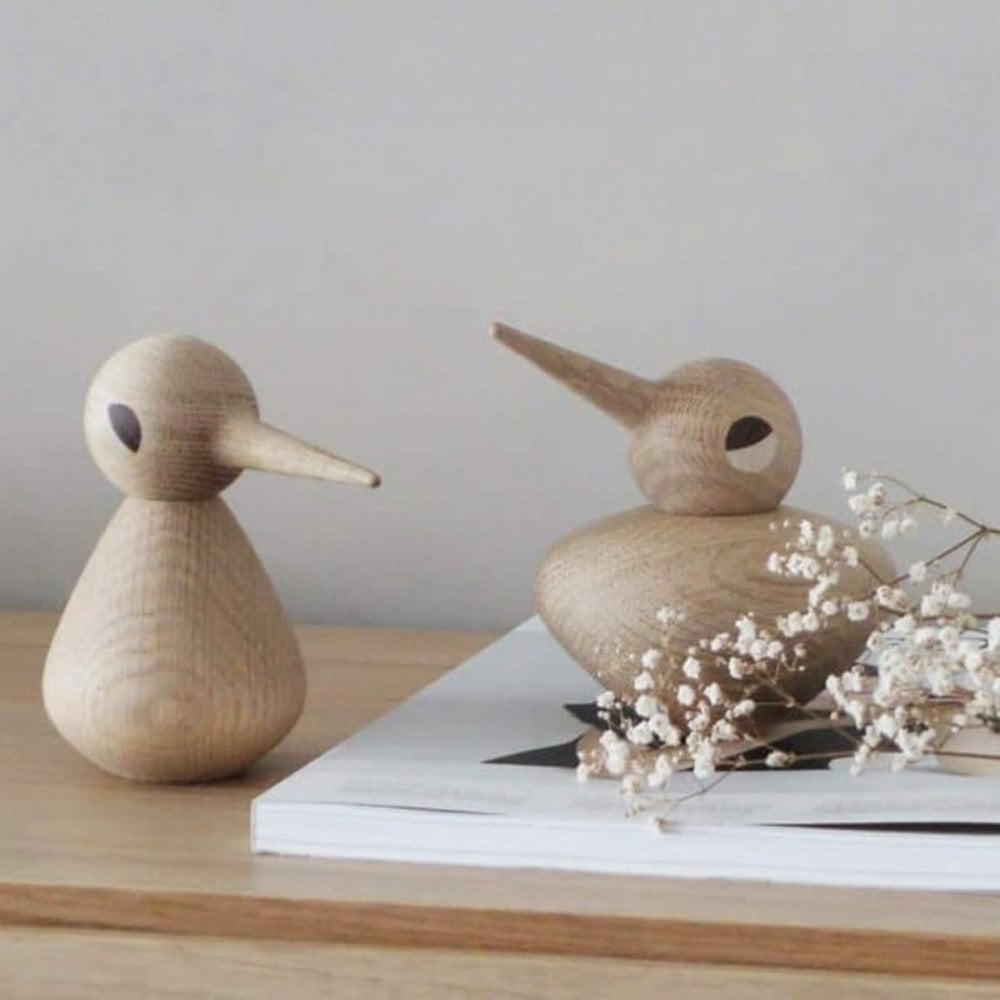 ArchitectMade Bird | Large | Natural Oak | Black by Design