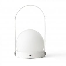 Carrie LED Portable Table Lamp | White