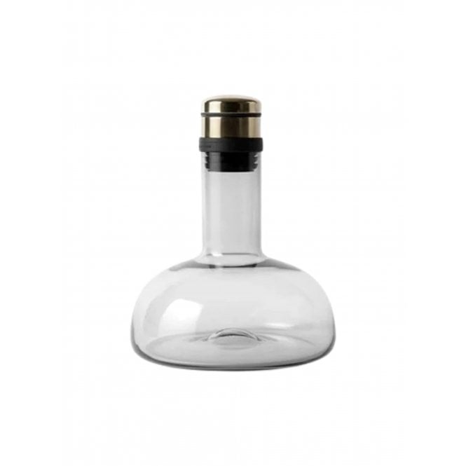 Audo Copenhagen Norm Wine Breather Carafe/Decanter | Smoke/Brass
