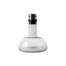 Norm Wine Breather Carafe/Decanter | Smoke/Brass
