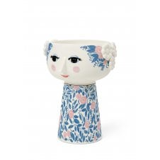 Eva Vase | Blue/Rose | 18.5cm