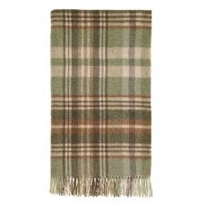 Glen Coe Throw | Pure New Wool | Sage Green