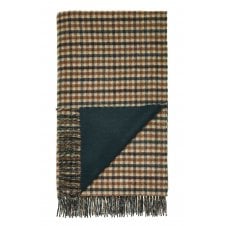 Merino Lambswool Throw | Estate Gun Club | Green