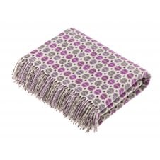Milan Luxury Merino Lambswool Throw - Clover