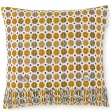 Milan Merino Lambswool Cushion - Gold
