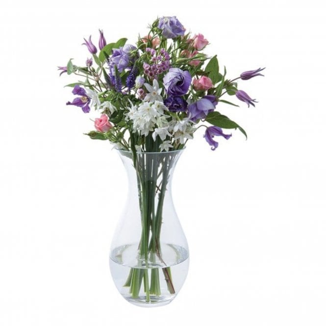 Dartington Crystal Flower Garden Foliage Handmade Glass Vase