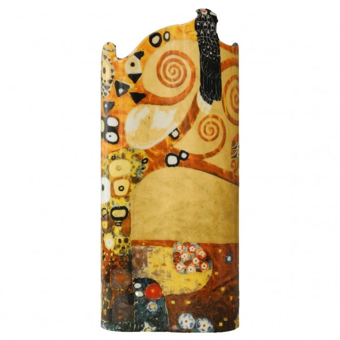 Dartington Crystal Klimt - Tree of Life Vase