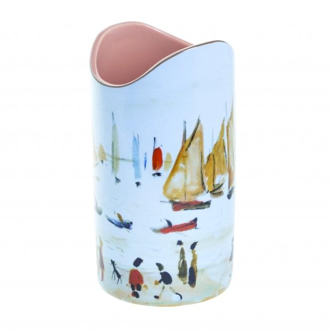 Dartington Crystal Lowry - Yachts Vase