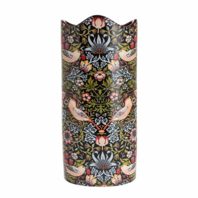 Dartington Crystal William Morris Strawberry Thief Vase