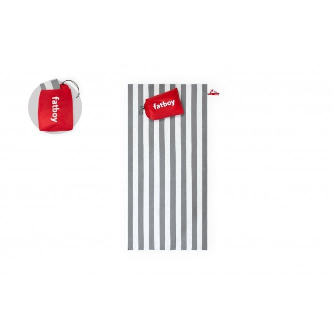 Fatboy Beach Baggy Beach Towel with Pillow | Stone Grey