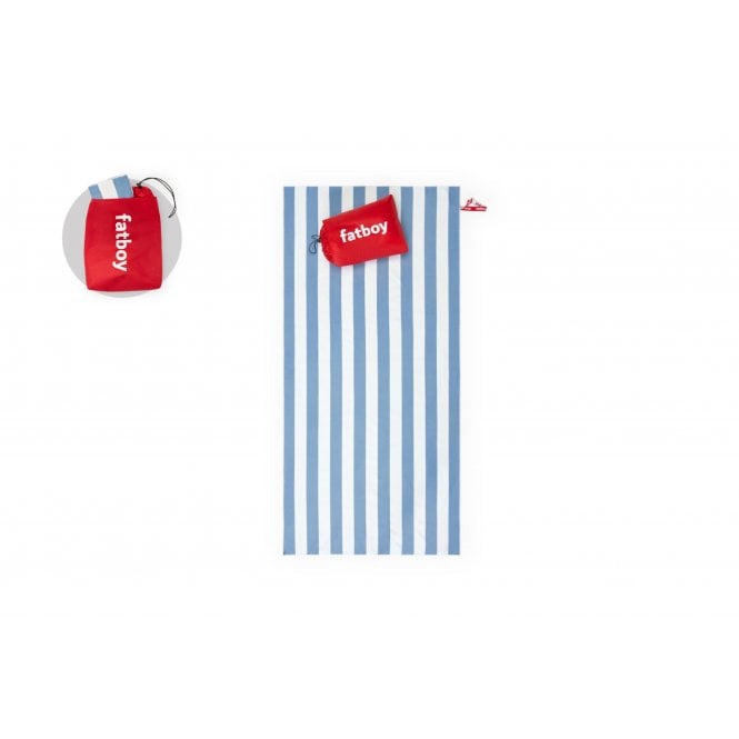Fatboy Beach Baggy Beach Towel with Pillow | Wave Blue