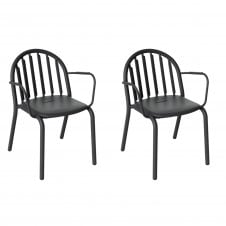 Fred's Armchair Set | Anthracite | Set of 2