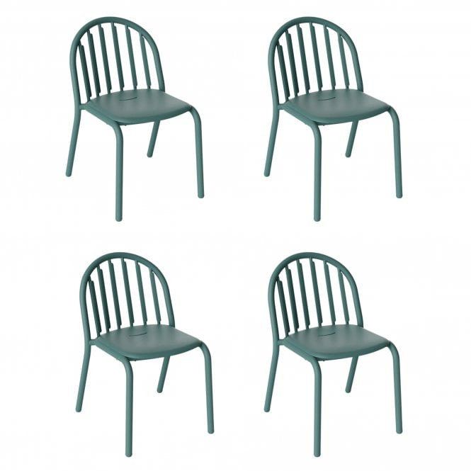 Fatboy Fred's Chair Set | Dark Sage | Set of 4