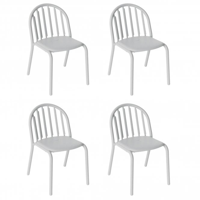 Fatboy Fred's Chair Set | Light Grey | Set of 4