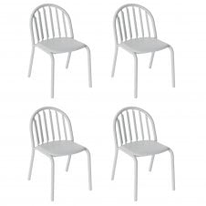 Fred's Chair Set | Light Grey | Set of 4